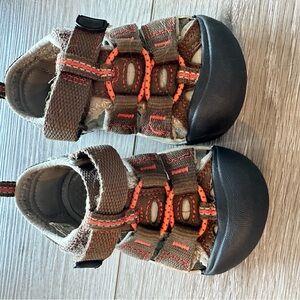 Keen Kids Sandals - Brown and Orange